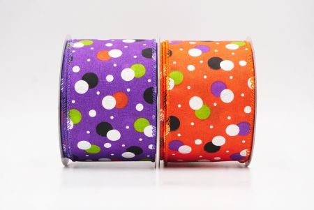 Kísérteties Halloween Pöttyös Drót Szalag